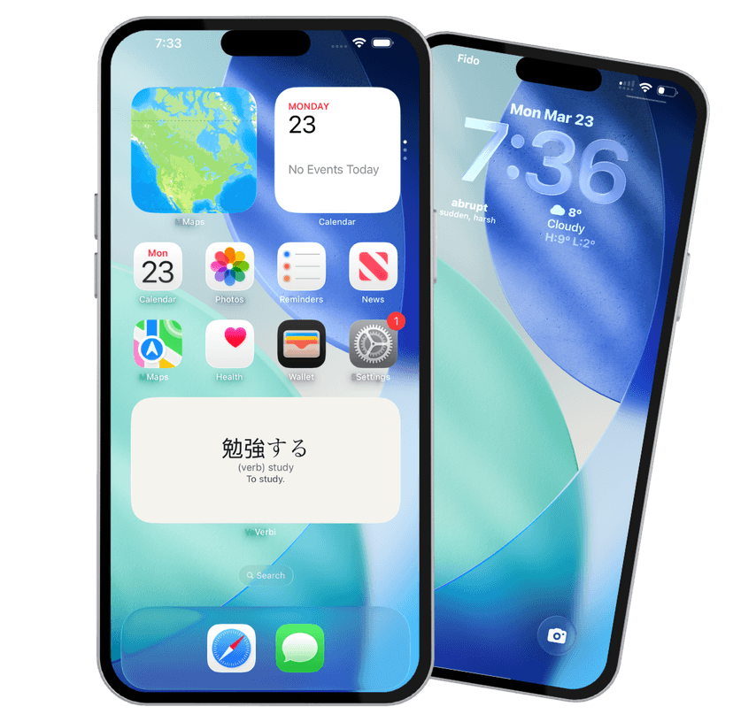 Language practice tests and feedback